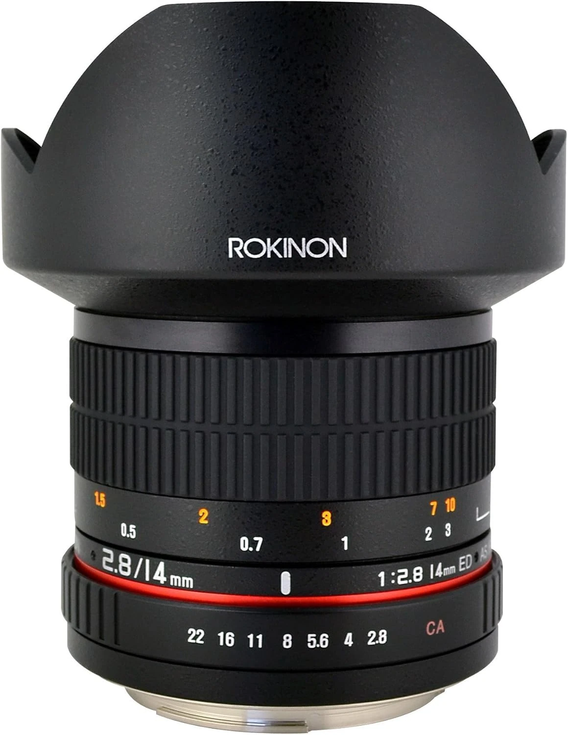 Rokinon FE14M-C 14mm F2.8 Ultra Wide Lens for Canon (Black)