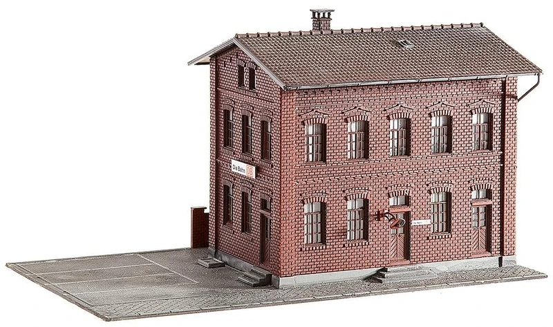FALLER FA120235 120235 DB Administration BLDG HO Scale Building Kit, White, One Size - Image 1