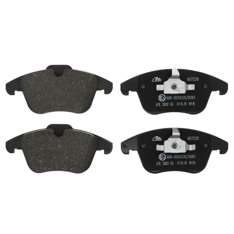 ATE Original Brake Pads - Pad Set - for Disc Brake - 13.0460-7228.2 - ECE-R90 Road Legal