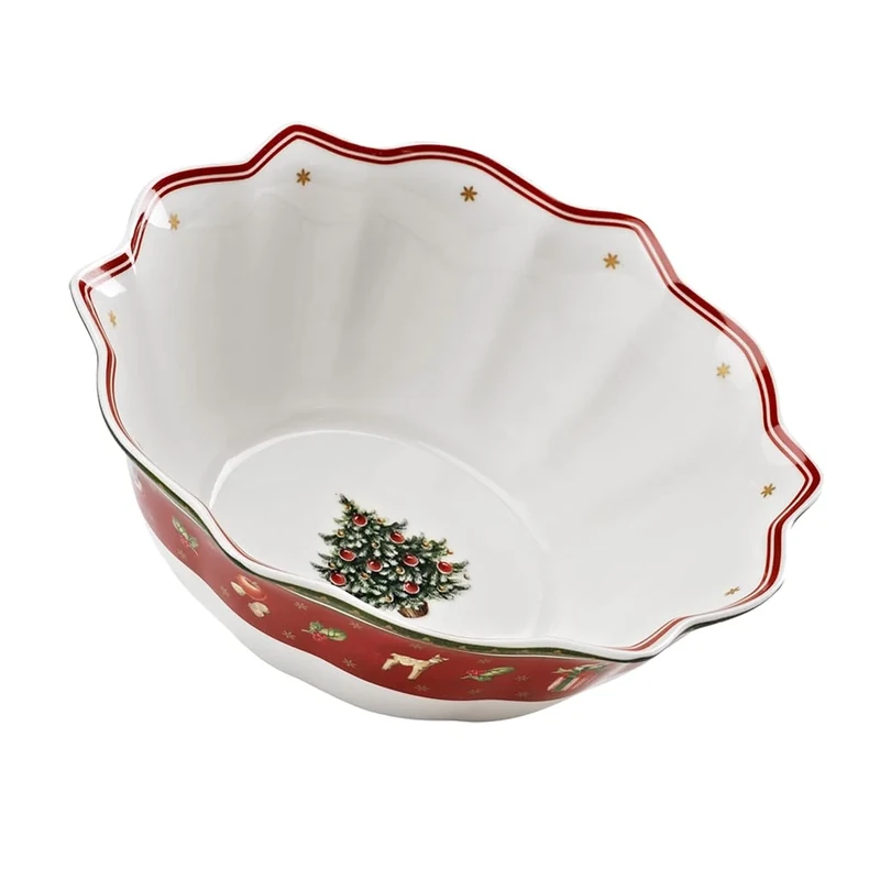 Villeroy & Boch Toy's Delight 12 x 31 cm Salad Bowl, Red, Large