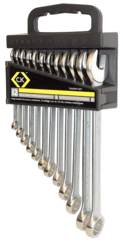 C.K 4343M Combination Spanner Metric Set (12 Pieces)