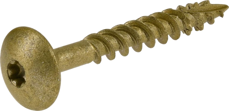 The Hillman Group 47873 1/4-Inch x 2-Inch Star Drive Construction Lag Screw, 250-Pack
