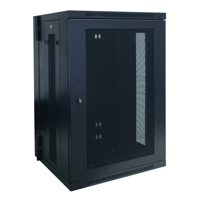 Tripp Lite 18U Wall-Mount Server Rack Enclosure Cabinet with Hinged Back, Low Profile and Switch-Depth (SmartRack SRW18US)