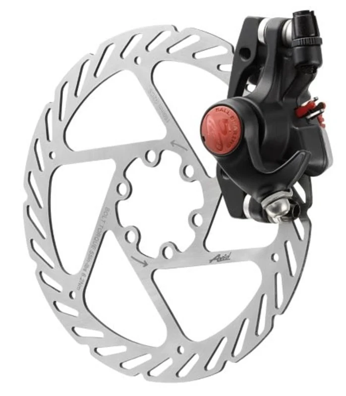 Avid BB5 MTB Black 160 mm G2CS Rotor (Front or Rear-Includes IS Brackets, Rotor Bolts)