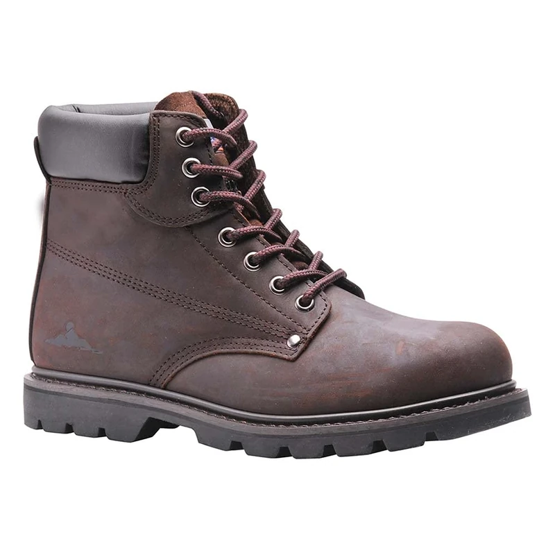 Portwest Steelite Welted Safety Boot SB HRO, Size: 41, Colour: Brown, FW17BRR41