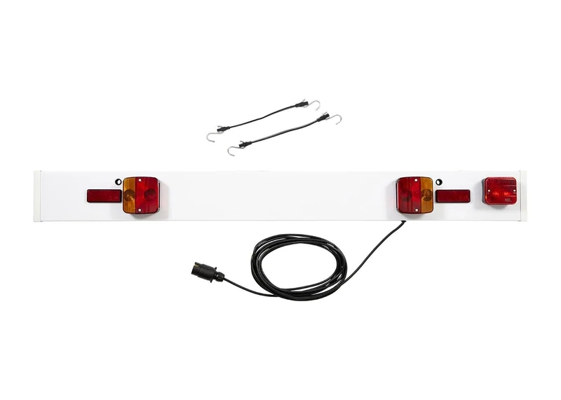 RING 4 ft 6 Inch Cycle Carrier Lighting Board: 2 m Cable Length With Elasticated Locking Straps - 'E' Approved Bulbs