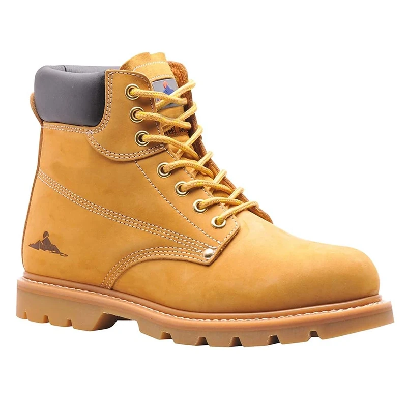 Portwest Steelite Welted Safety Boot SB HRO, Size: 46, Colour: Honey, FW17HOR46