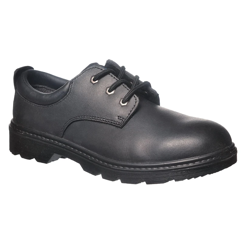 Portwest Steelite Thor Shoe S3, Size: 43, Colour: Black, FW44BKR43