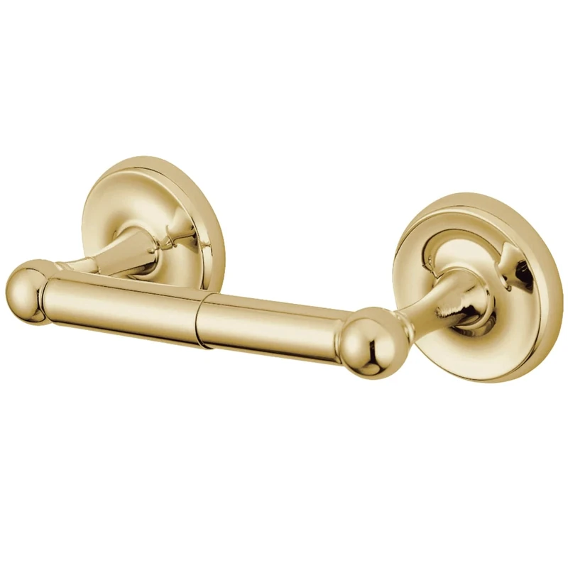 Kingston Brass BA318PB Classic Toilet Paper Holder, Polished Brass