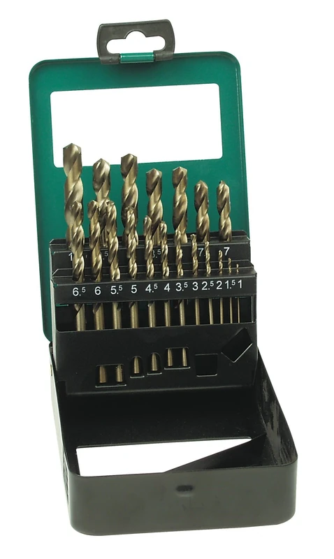 Mannesmann 54319 Pro HSS Drill Bit Set 19 Piece, Drill Accessories