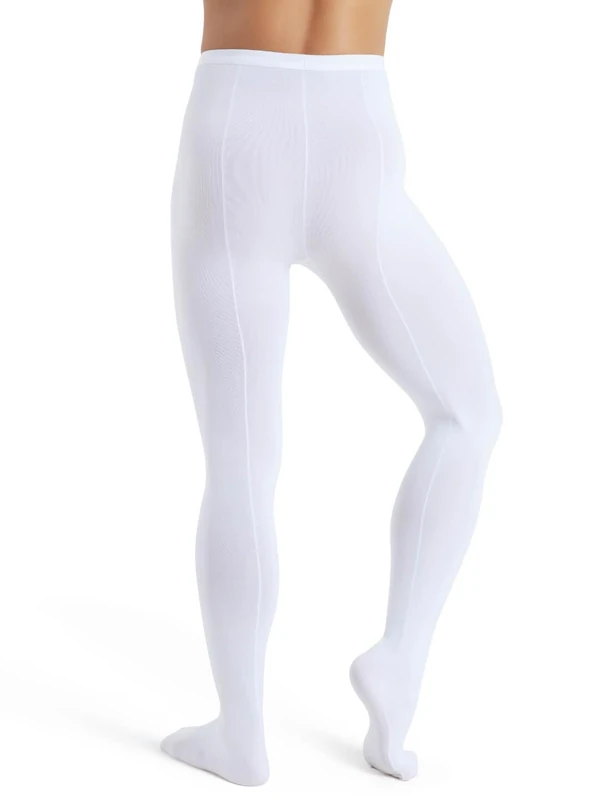 Capezio Men's Footed Tight, White Dissolving, XS (Pack of 3) - Image 1