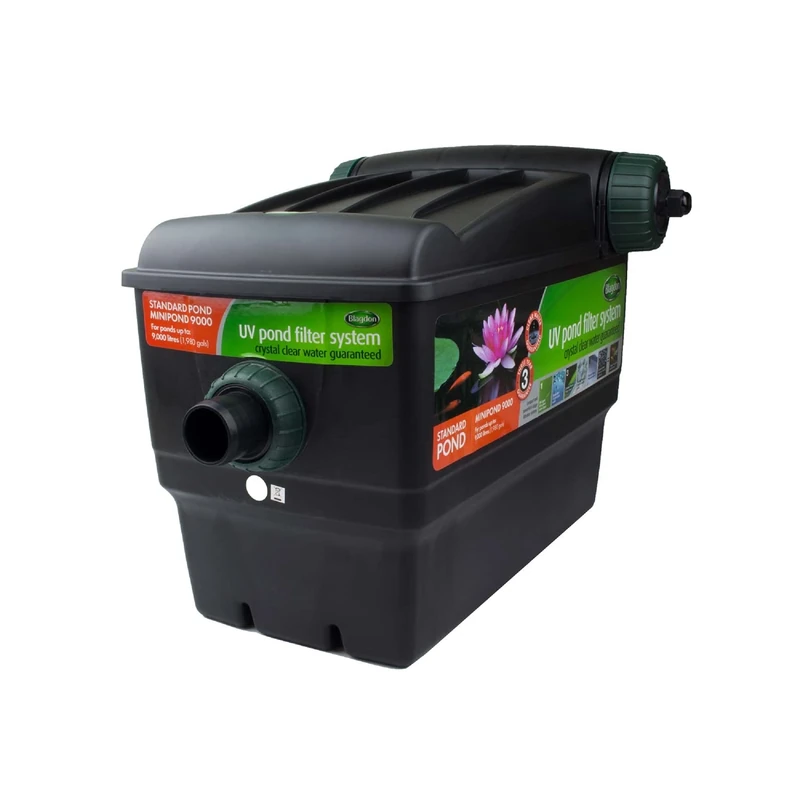 Blagdon 5W Mini-Pond 6-Stage Box Filter 9000 Litre Model with UV Clarifier Light, for Ponds up to 9,000 Litres
