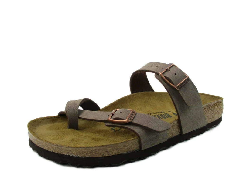 Birkenstock Mayari, Women’s Flip Flops Sandals, Mocca Nubuk, 9.5 UK / 44 M EU