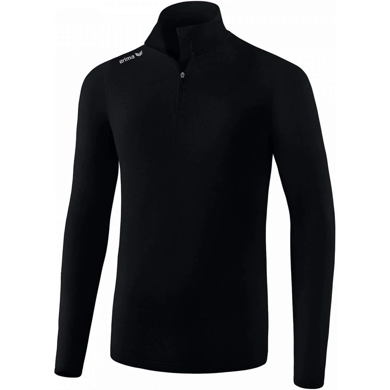 Erima Kids Outdoor Basics Polo Neck Jumper - Black, Size 140