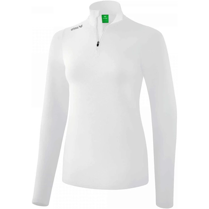 Erima Women's Outdoor Basics Polo Neck Jumper - White, Size 48
