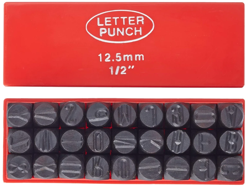 Mannesmann M 244-12 Letter Punch Set 12 mm