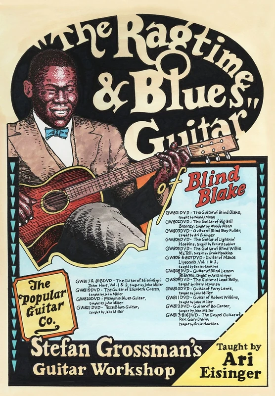 Ari Eisinger: The Ragtime And Blues Guitar Of Blind Blake [DVD] [NTSC]