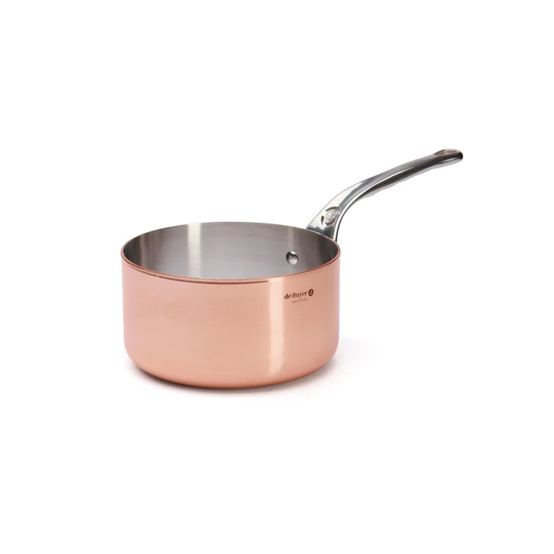 De Buyer 6206.18 Prima Matera Saucepan with Magnetic Bottom, 18 cm Diameter