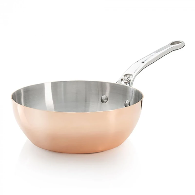 De Buyer 6236.2 Prima Matera Sauté Pan with Magnetic Bottom, 20 cm Diameter