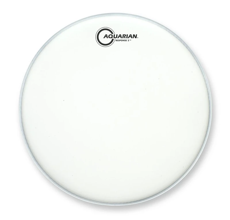 Aquarian TCRSP2-20 Response 2 Series - 20 inch Bass Drumhead - 2 Ply - Black Coated