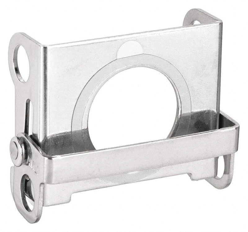Brady Metal Emergency Stop Safety Cover for IEC 22.5mm Style Emergency Stop Button, 54mm x 33.80mm x 41.91mm