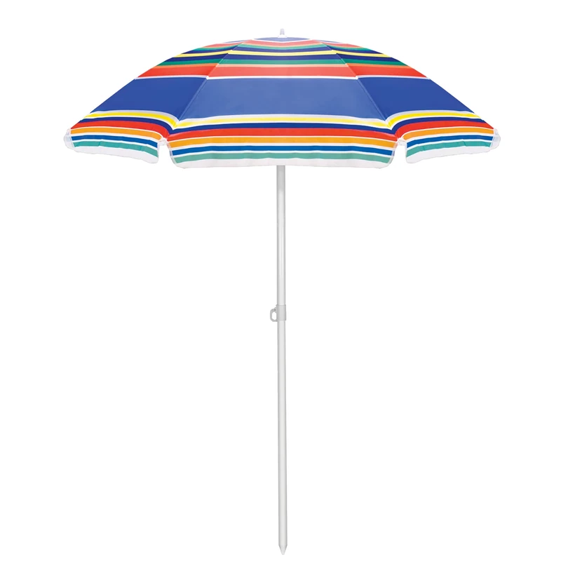 PICNIC TIME ONIVA - a Brand Outdoor Sunshade Umbrella, Multi-Color Stripe