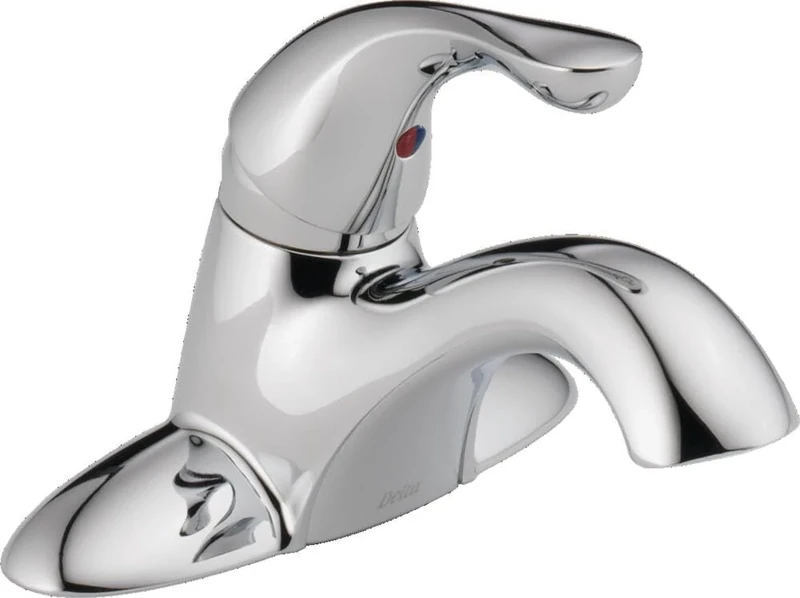 Delta 520-MPU-DST Classic Single Handle Centerset Bathroom Faucet, Chrome