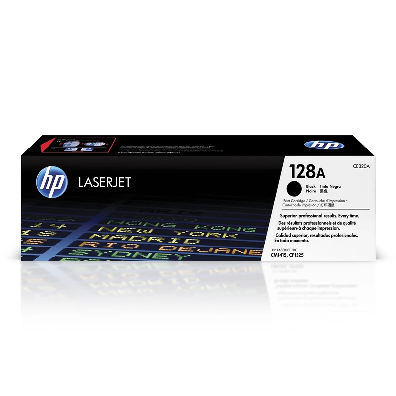 HP CE320A 128A LaserJet Toner Cartridge - Black, 2000 Pages