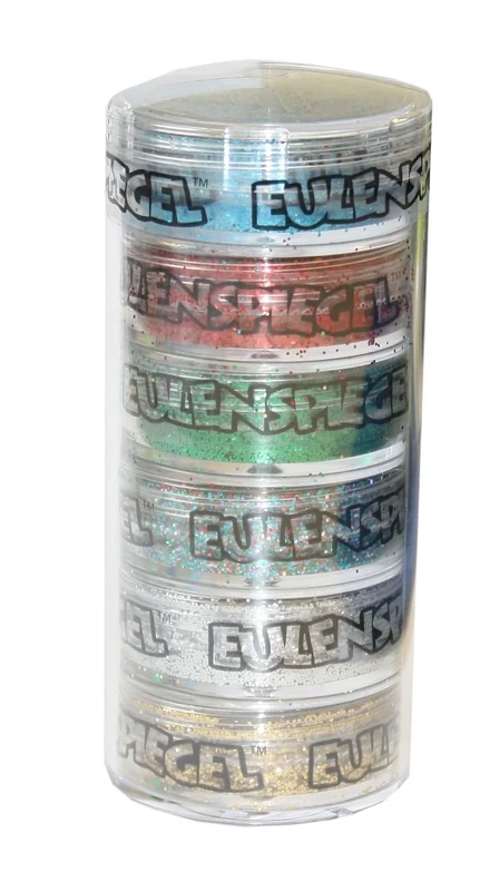 Eulenspiegel 999103 - Polyesterglitzer, Classic Edition, 6-er Set, 6 x 6 g - Image 1