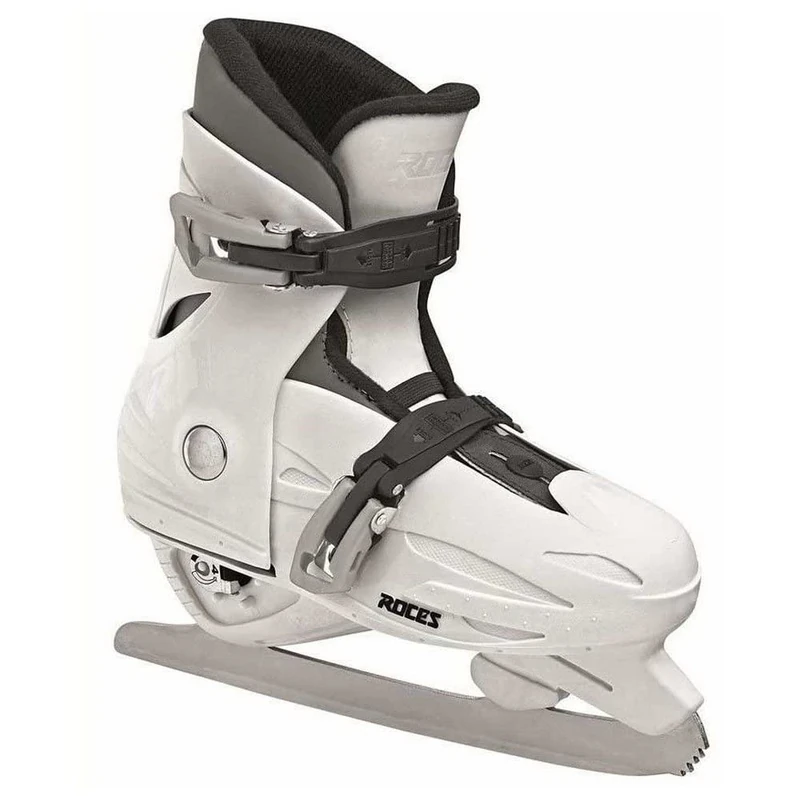 Roces Children's MCK II F Ice Skates, White-Black, 30-35