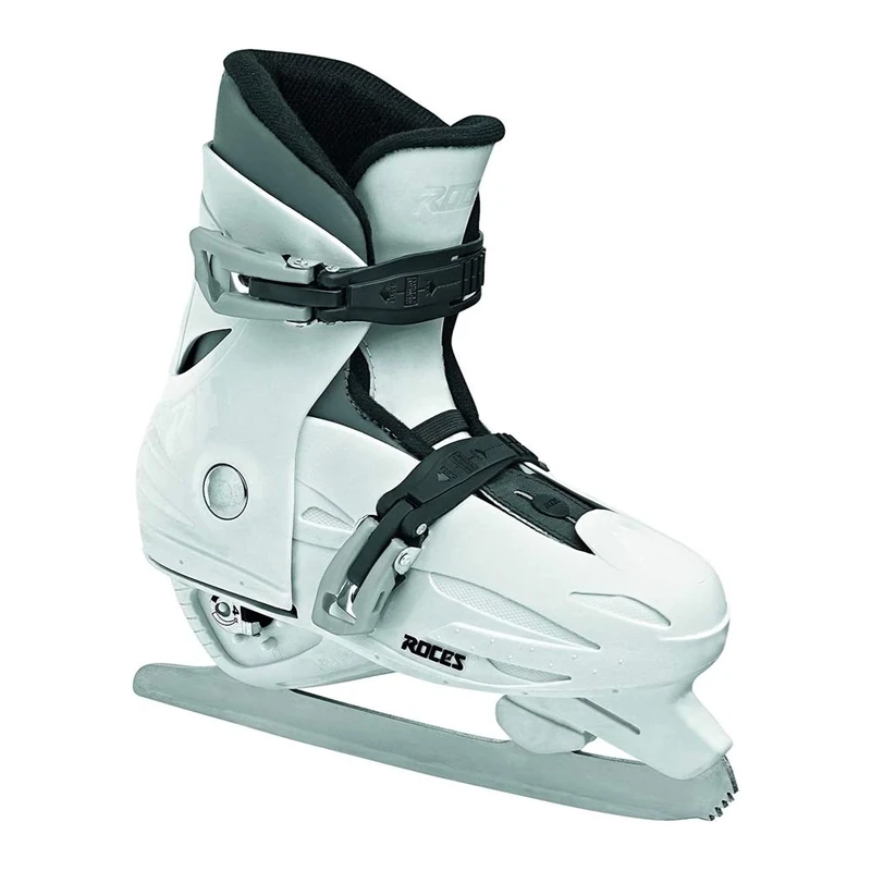 Roces Children's MCK II F Ice Skates, White-Black, 36-40