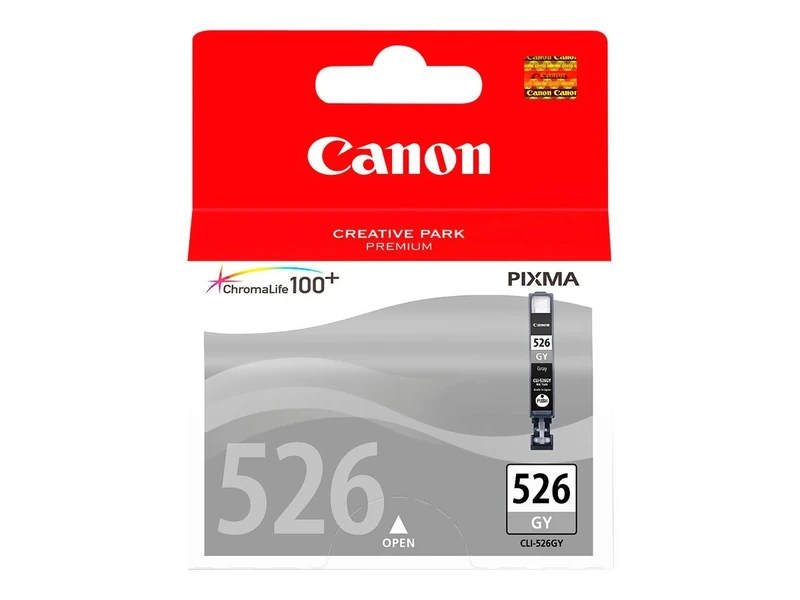 Canon CLI-526GY Grey Ink Cartridge - Genuine Printer Ink Cartridge - Compatible with PIXMA MG Printers