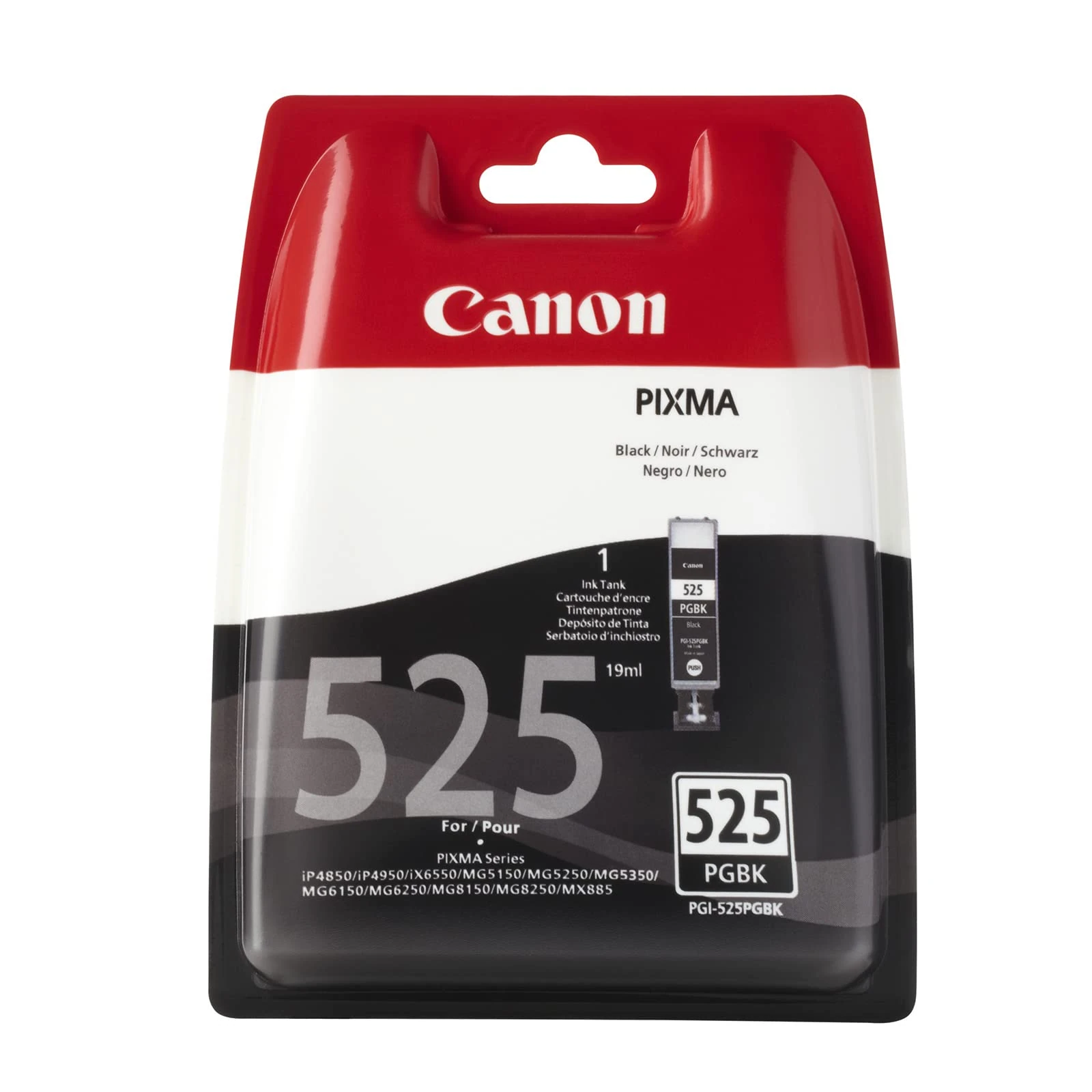 Canon Pgi-525 Pgbk Ink Cartridge - Black, Packaging May Vary