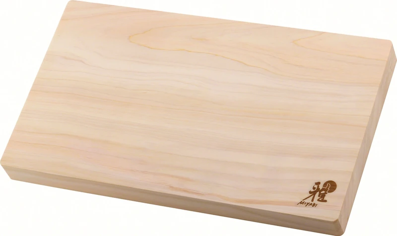 MIYABI Cutting board, Hinoki, Medium, Brown, 35 x 20 cm