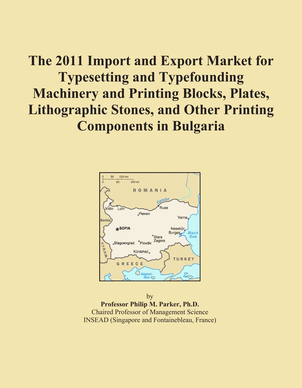 2011 Import Export Market Typesetting Machinery Bulgaria