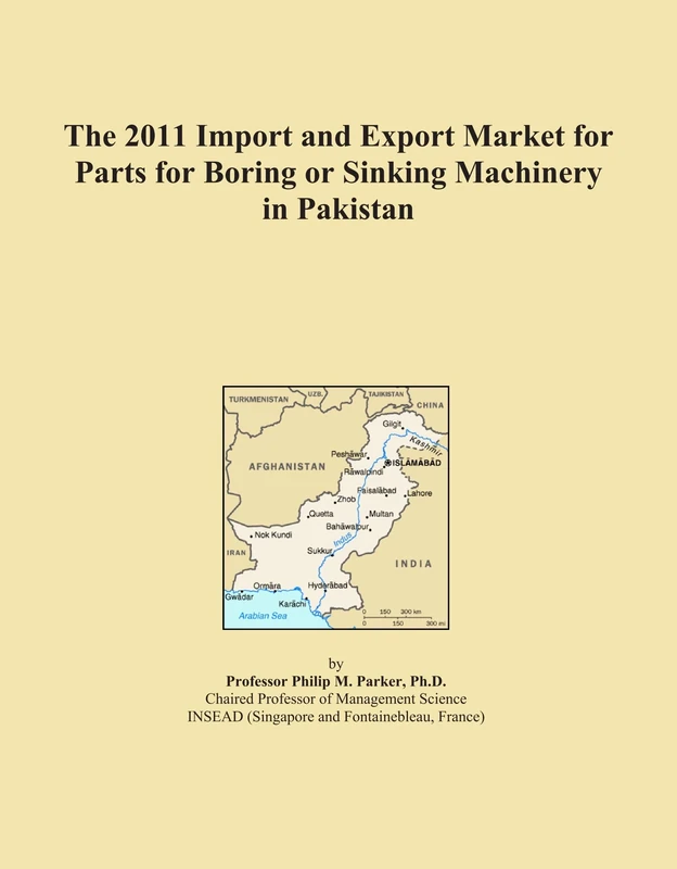 The 2011 Import and Export Market for Parts for Boring or Sinking Machinery in Pakistan