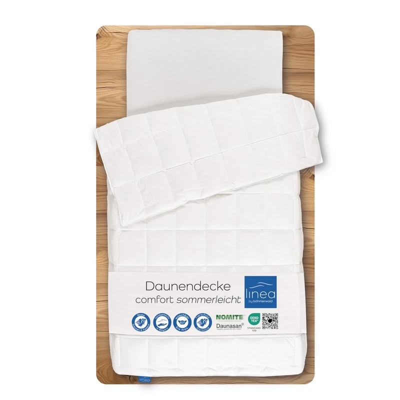 linea Böhmerwald 329600-20 Down Duvet - 155 x 220 cm