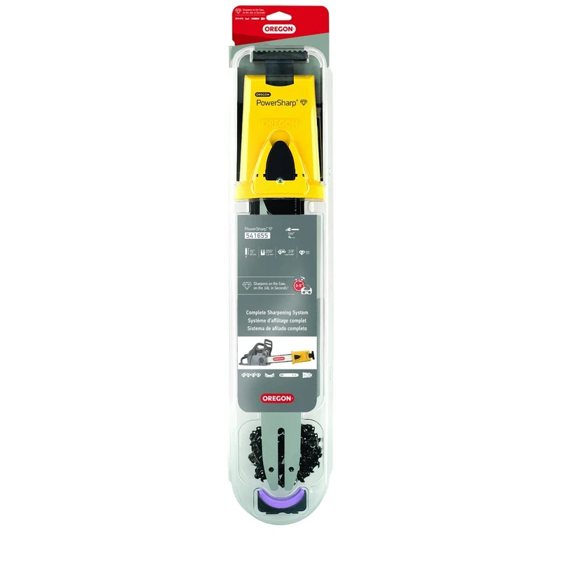 Oregon 541655 PowerSharp Guide Bar, Chain, And Sharpener Kit - Image 1