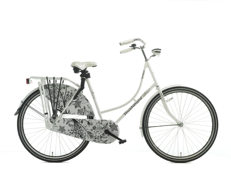 Redy Nostalgia Barok Womens Bike - White - Image 1