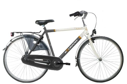Trad Pelikaan Victory Mens 1 Speed Bike - White/Grey