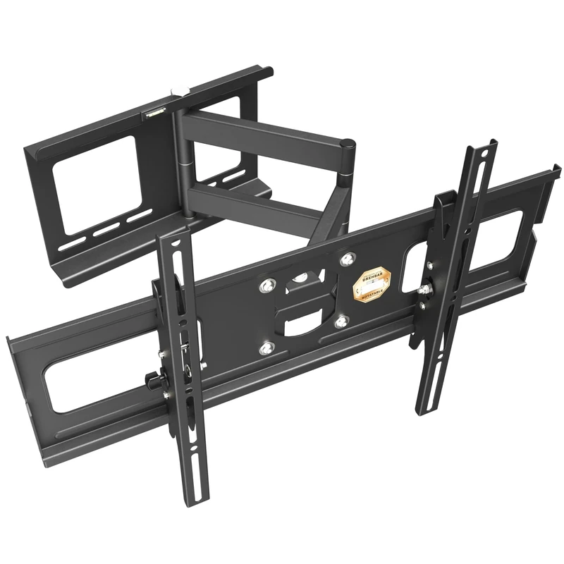 RICOO TV Bracket Tilt Swivel approx 40-75 Inch for LED LCD OLED Curved and Flatscreens R05 Wall Mount Universal for VESA 300x200-600x400