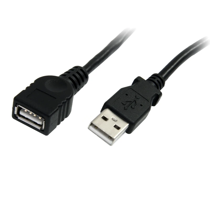 StarTech.com 1.8m/6ft Black USB 2.0 Extension Cable - M/F