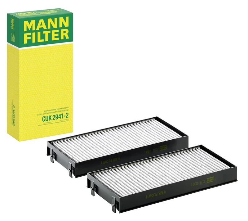 Mann Filter CUK 2941-2 Cabin Air Filter - Set of 2 - Image 1
