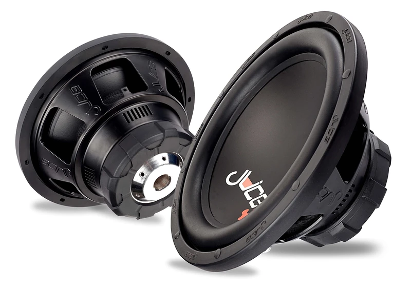 Juice JS12 Series Car Subwoofer with Enclosure - 1400W Peak