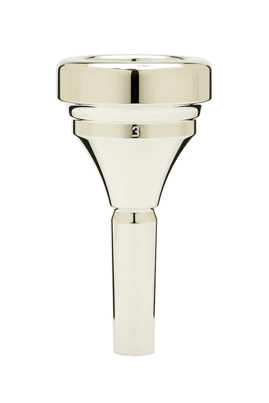 Denis Wick 5286-3 Classic Tuba Mouthpiece, Silver Plated