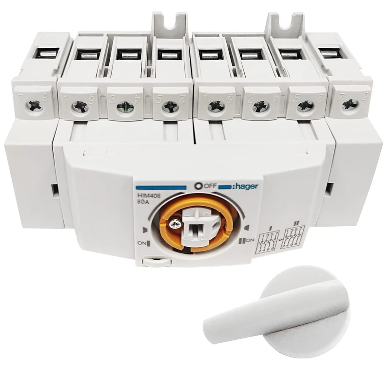 Hager Him 400 – Switch Modular i-0-ii 4 x 80 A