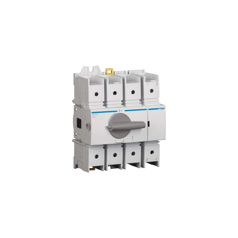 Hager HAD412 HAD412 Switch Disconnect Switch 4-Pin 125A 415V
