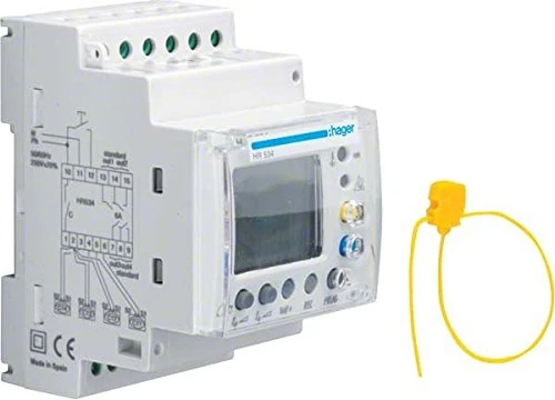 Hager hr534 – RELE Differential Sensitivity 0.03 – 30 A LCD 4 Vias
