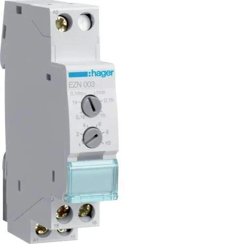 Hager EZN003 Temperature Relay Timer to Connection