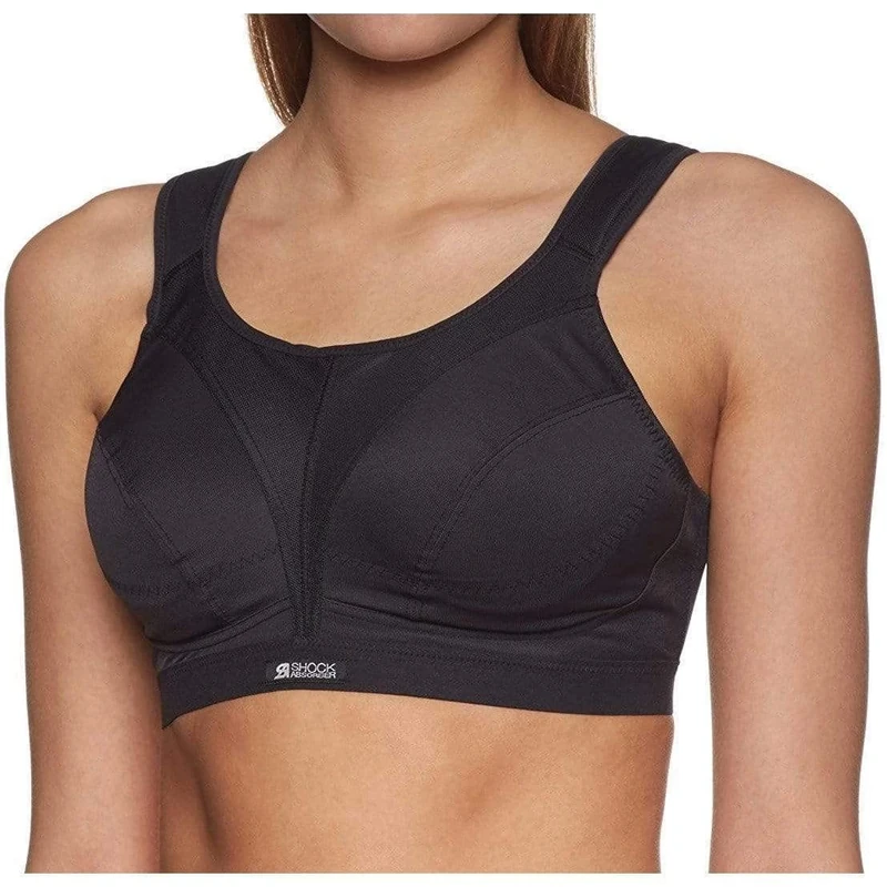 Champion Women's Shock Absorber SN109 Active D+ Classic Bra, BlackBlack (0DT)32F UKBlack, Black (0DT), 32F UK